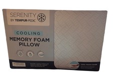Tempur-Pedic Serenity COOLING Memory Foam Pillow Standard 24x16 Inch