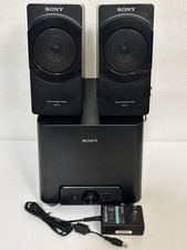 Sony Speakers SRS-D4 Computer 2.1 Sound Active System Subwoofer