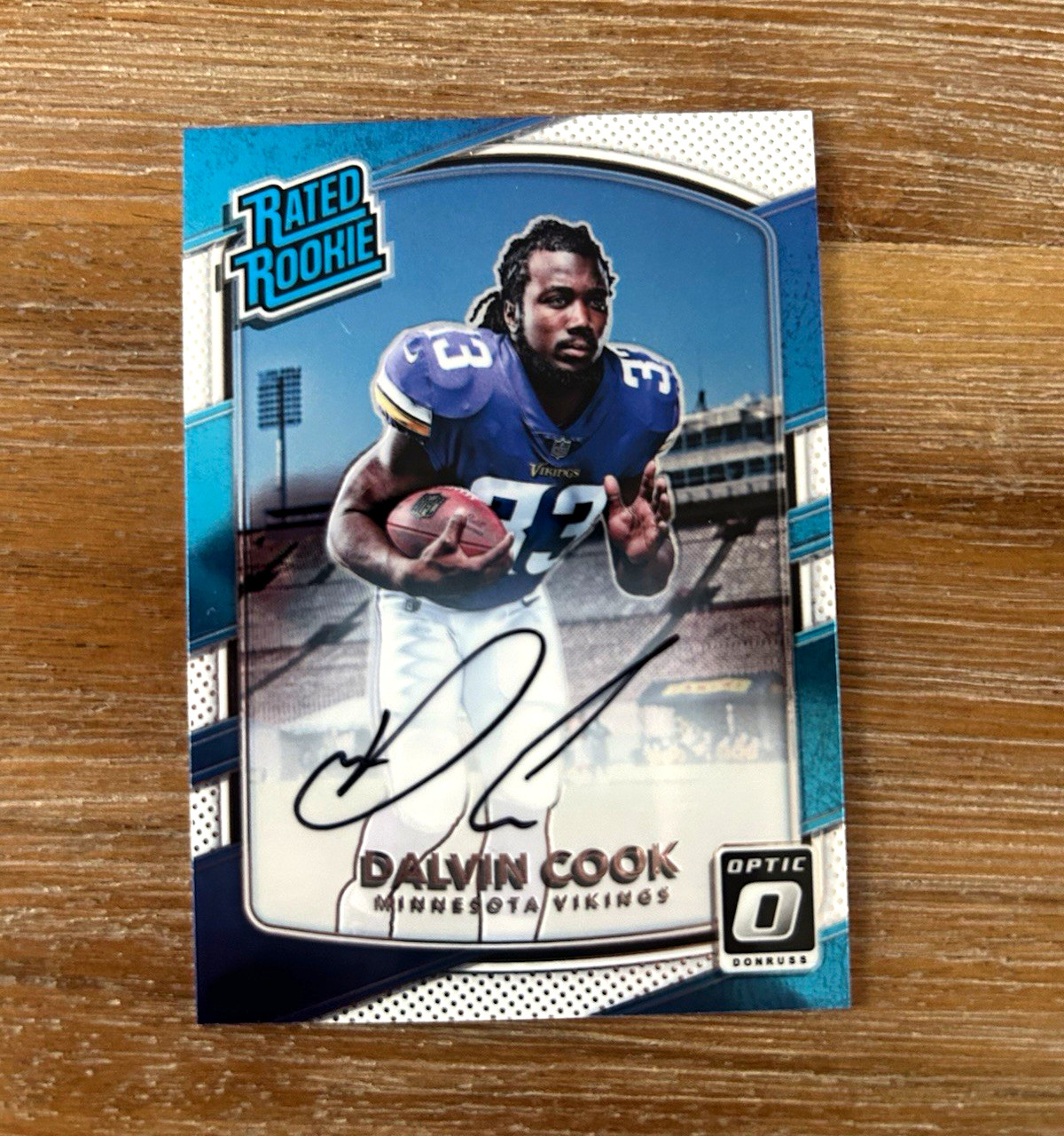 Dalvin Cook Panini Donruss Optic #193 Autograph