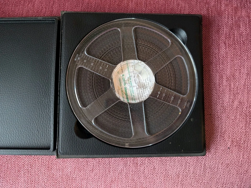 Super 8 JAGD AUF DILLINGER Staatsfeind Nr. 1 Film Tonfilm SW Teil 2 ufa Thriller - Bild 3 von 4