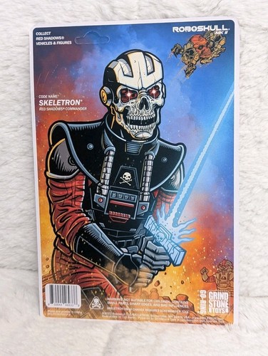 Rétro 3,75" Red Shadows® "WOLF TROOPER / SKELETRON" (version variante Tim Baron) - Photo 2/3