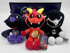 3x Baba Chops Poe Simon Smoke Poppy Playtime Nightmare Critters 8" Plush w/ Tags
