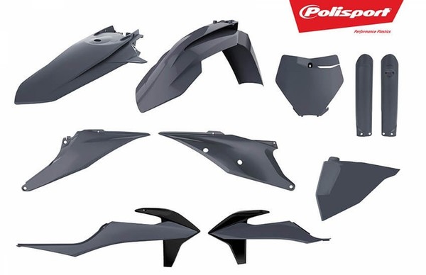 KTM SX / SXF - 19/22 - Polisport Kunststoff-Kit / 90814-image