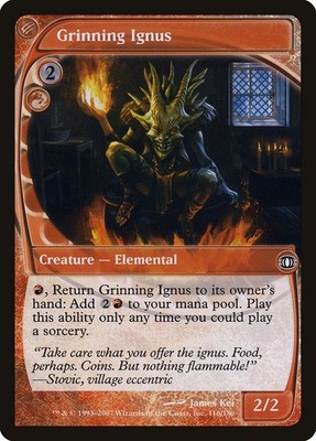 4x Grinning Ignus - LP - Future Sight - SPARROW MAGIC