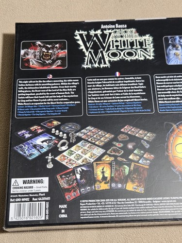 Ghost Stories Board Game White Moon Expansion New & Sealed 2008-2010 Brussels - Picture 3 of 6