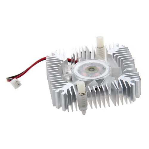 (R) PC VGA Grafikkarte 2-Pin 55 mm Kuehler Luefter Kuehlkoerper 4800 RPM I7K9 - Photo 3/4