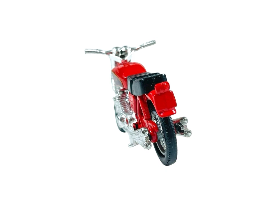 Matchbox Lesney Superfast MB18 Chrome Handlebars Red Honda Motorcycle w/I Box - Image 3 of 4