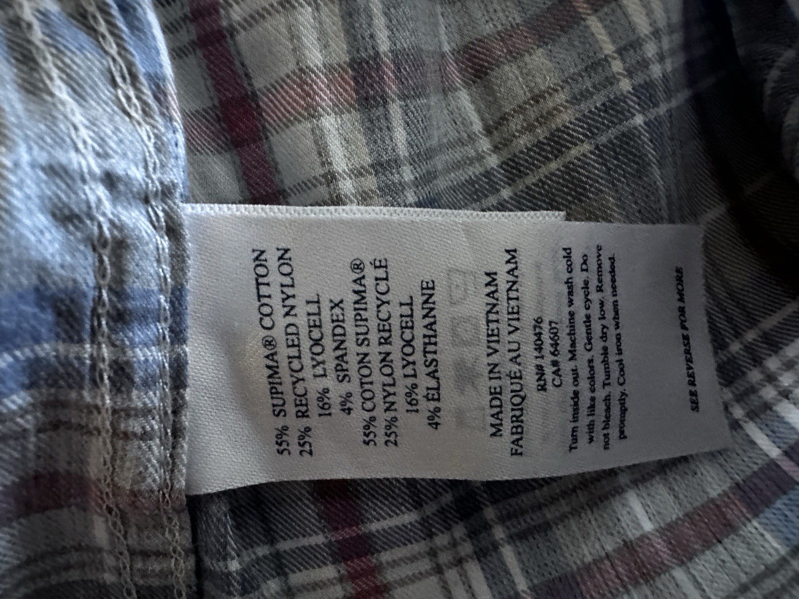 Faherty Men's Movement Button-Down Long Sleeve Sh… - image 5