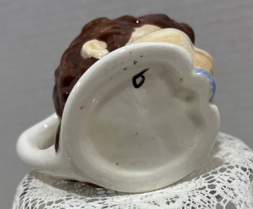 Taza cara cerámica años 60 3,5" - Imagen 7 de 7