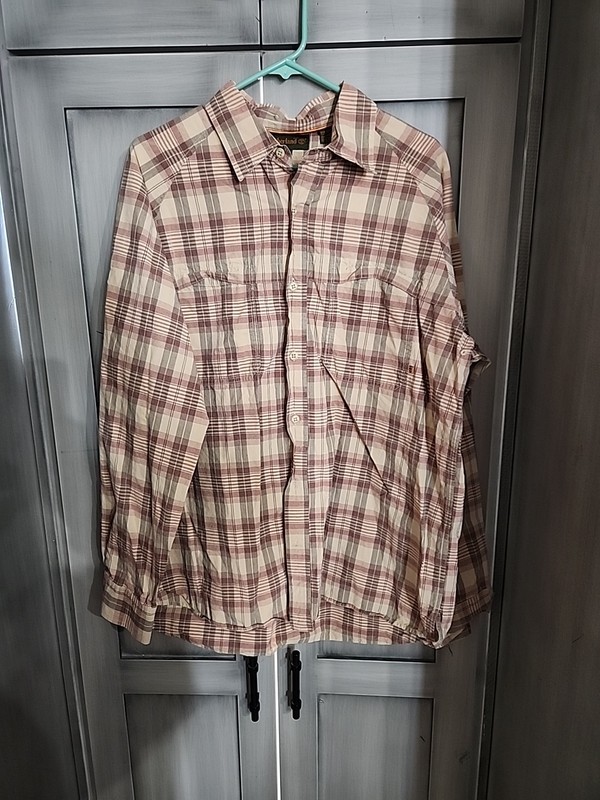 Timberland Men's Button Up L/s Shirt Size Xl