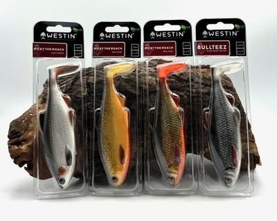 Westin Ricky The Roach Shadtail 14cm 42g 10 Farben Gummifisch Gummiköder Köder