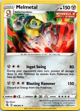 Melmetal 189/264 Holo Rare Fusion Strike Pokemon TCG Card