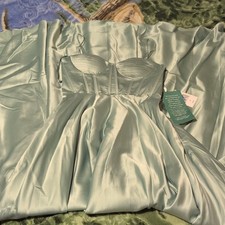 B Smart Junior's A-Line Sage Color Dress with Pockets, Side Slit