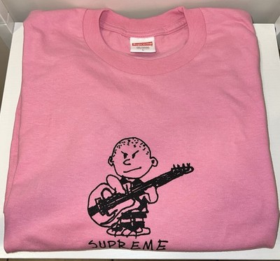 SUPREME Rocker Tee Pink Size: L Authentic FW21 (NWOT) | eBay