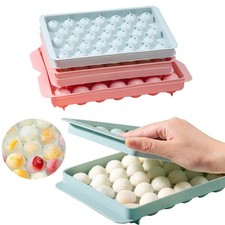 Round Ice Cube Tray Creative Hockey Ball Maker Round Whiskey Sphere Mold Silicon