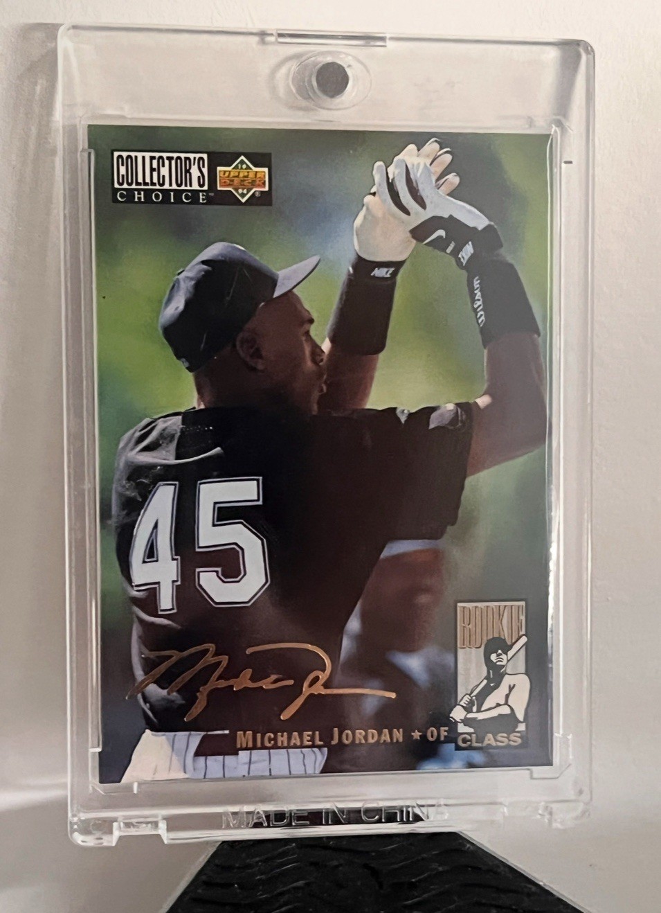 MICHAEL JORDAN 1994 Collector's Choice GOLD Signature #661