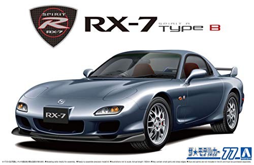 Aoshima 1/24 Mazda FD3S RX-7 Spirit R Type B 2002 Modellauto Nr.77 Bausatz...-image