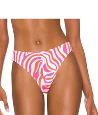 solid striped bikini Size Medium