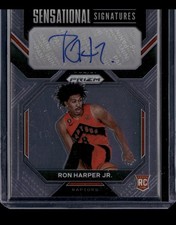 2022-23 Panini Prizm Basketball Ron Harper Jr. Rookie Sensational Sig Auto MINT!