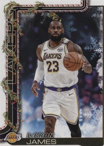 LeBRON JAMES 2025-26 TOPPS HOLIDAY GINGERBREAD COOKIE SP #SSB-LBJ