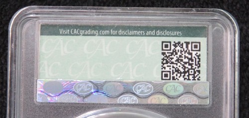 1881-S Morgan Silver Dollar * CAC Graded MS64 * Nice Holder & Coin - Picture 6 of 6