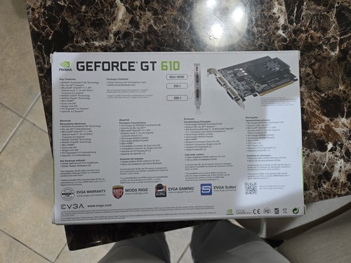 EVGA 01G-P3-2616-KR GeForce GT 610, (1 GB) 64-bit DDR3 PCI Express 2 0 x16 HDCP - Afbeelding 2 van 5