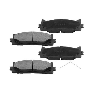 Front Ceramic Slotted 4pcs Brake Pads for Lexus Toyota Avalon 08-18 Camry 07-17