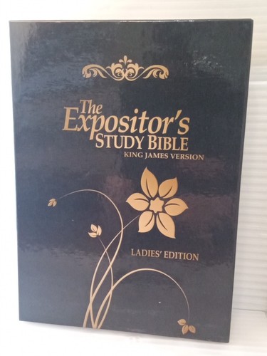 The Expositor's Study Bible KJV Jimmy Swaggart Damenausgabe EUC BOX KOSTENLOSER VERSAND - Bild 1 von 3