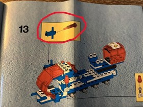 LEGO Space: Ice-Sat V (6898) - 92% complete w/box and instructions