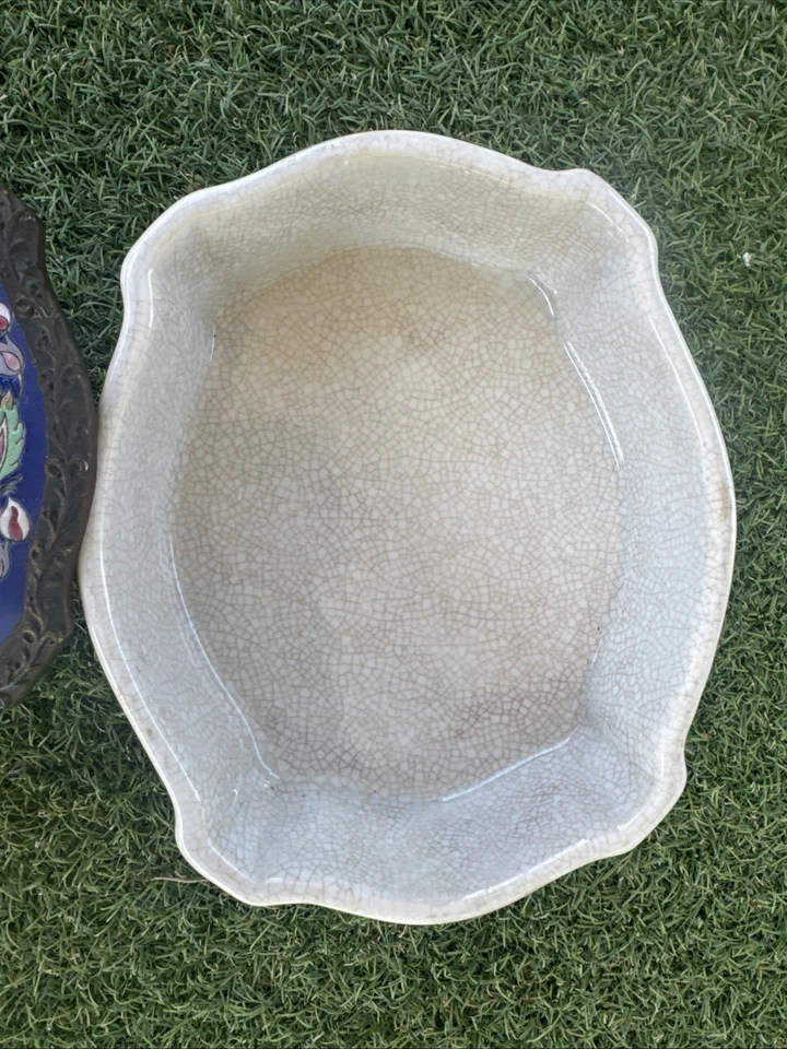 Ancienne Boîte En Émaux De Longwy (Et Bronze ?) - Photo 3/4