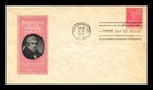 Dr Jim Stamps FDC 9c William Henry Harrison Ioor Cachet penciled address