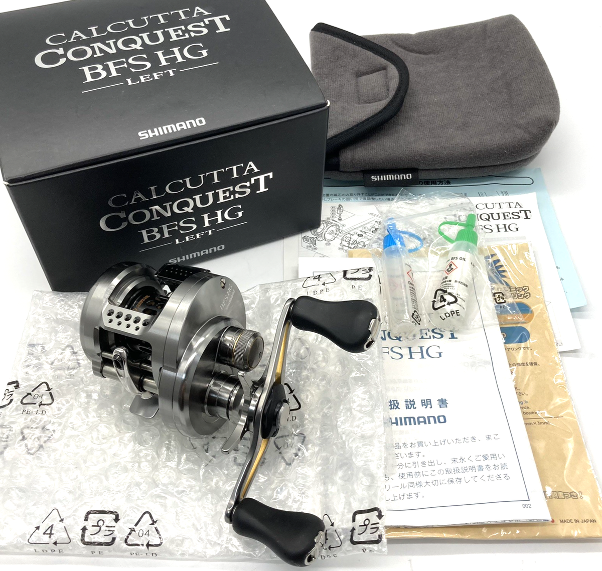 リール SHIMANO 17 CALCUTTA CONQUEST BFS HG LEFT SHIMANO 17 CALCUTTA CONQUEST BFS HG Left Bait Casting Reel