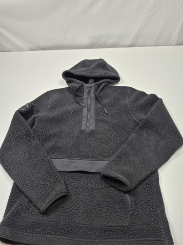 Outdoor Research Packwood Fleece Pullover Hoodie Men's Medium Black Company Logo