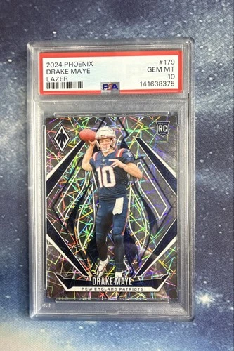 2024 Panini Phoenix - Rookies Drake Maye #179 Lazer (RC)
