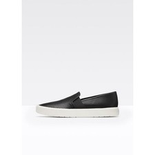 Perforated Leather Blair Sneaker Style 52862 black career casual comfort 8