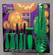 Family Pumpkin Carving Kit with Stencils, Carvers, Scoops Pumpkin Pro NEW 