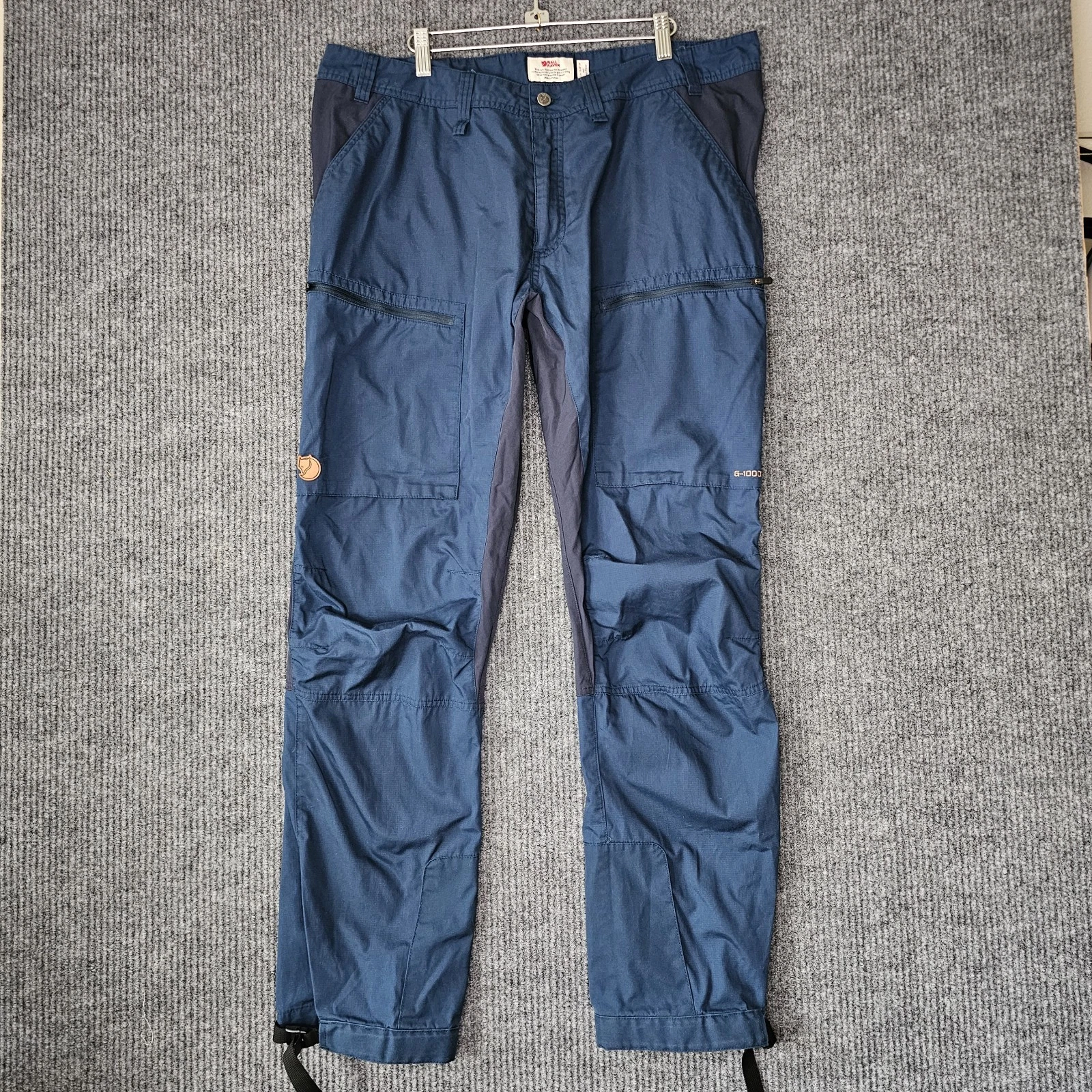 Fjallraven Abisko Lite Trekking Trousers Men 38 x 32 G-1000 Cargo Gray Stretch
Opens in a new window