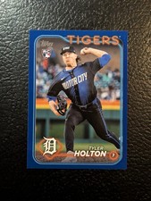 2024 Topps Update Series Royal Blue #US33 Tyler Holton Rookie RC Detroit Tigers 