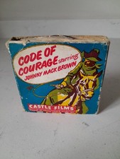 Vintage 16mm Castle Films Code Of Courage Johnny Mack Brown 556 Graphics