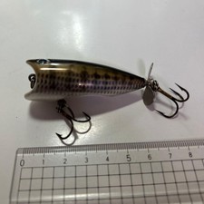 American Old Bagley Pop'n B2 Lure Topwater Silver Used for Bass Catfish"}