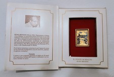 Il Ponte Di Rialto su foglia d'oro