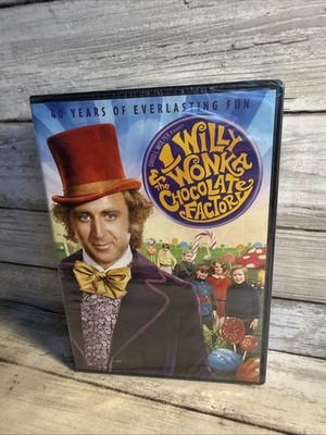 New! Willy Wonka and the Chocolate Factory (DVD) Sealed 40th Anniversary