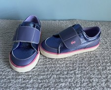 See Kai Run Shoes Toni Toddler Girls Sz 11 Sneakers Purple Metallic