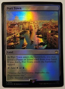 Port Town #294 (Foil) - Universes Beyond: Doctor Who