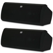 Acoustic Audio AA40CB Indoor 3 Way Speaker Pair 1000W Black Bookshelf AA40CB-PR