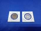 Two 10th Ounce Silver Rounds One Buffalo, One From Guinea (B7)