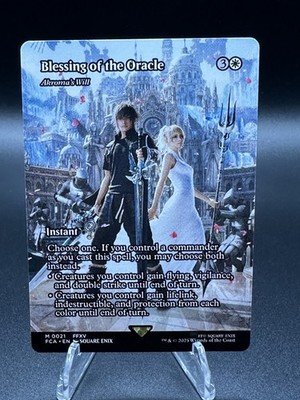 Blessing of the Oracle - Akroma's Will (Showcase) FCA Regular
