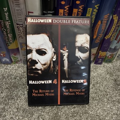 Halloween 4 and 5 (DVD) RARE OOP ANCHOR BAY DVD DOUBLE PACK