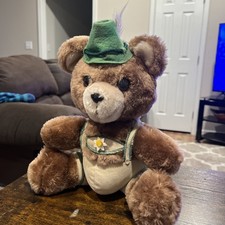 1979 R. Dakin Nature Babies Yodel Plush Alpine/ German Bears/ Lederhosen