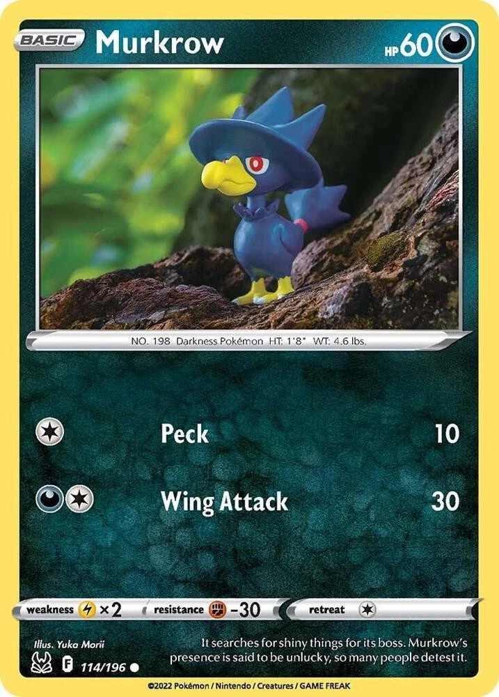 Murkrow Pokémon TCG Cards for sale | eBay